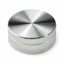 Silver Metal Knob - 40x17mm